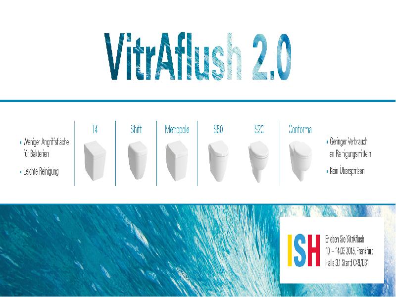 afbeelding bij ISH 2015 VitrAflush 2.0